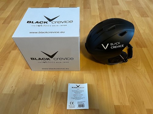 Black crevice skihelm - crevice,
