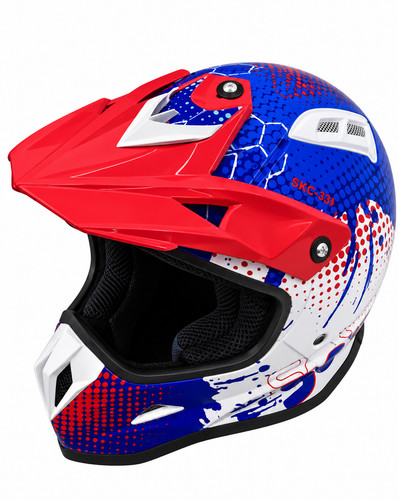 Soxon skc fusion white - skc-33, white-blue